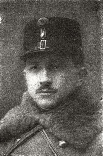 Anton Hummel Sublocotenent (Landsturm)