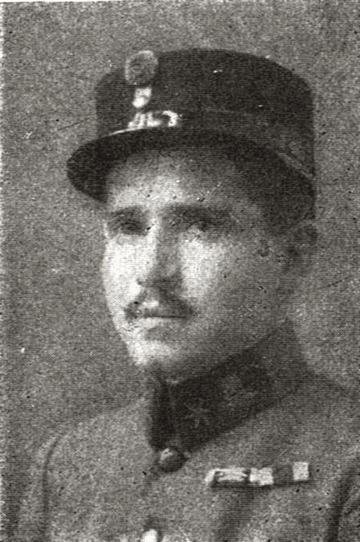 Árpád Heczler Sublocotenent în rezervă