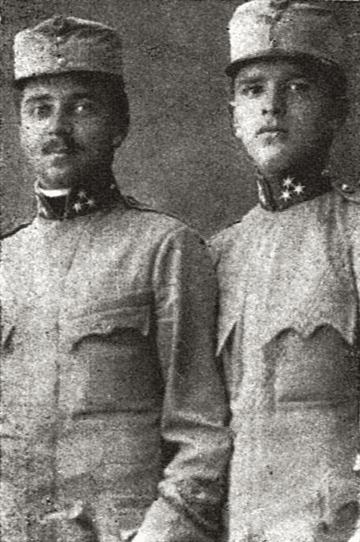 August și Heinrich Reiber Aspiranți în rezervă