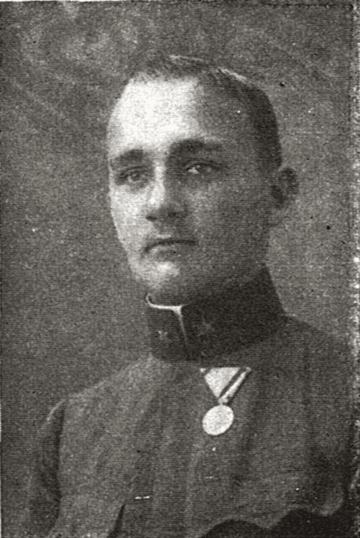 Eugen von Motusz Sublocotenent în rezervă