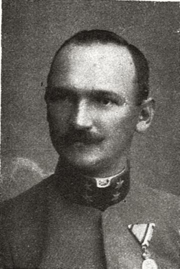 Ferdinand Vámos Locotenent în rezervă