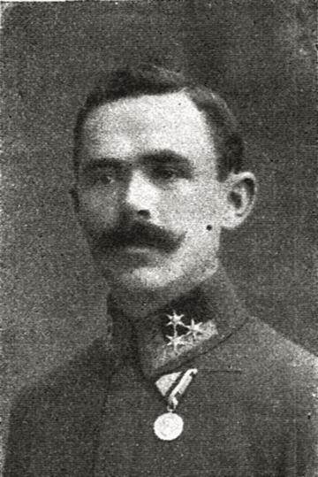 Franz Reiter Sublocotenent în rezervă