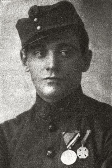 Franz Rössner Sublocotenent în rezervă