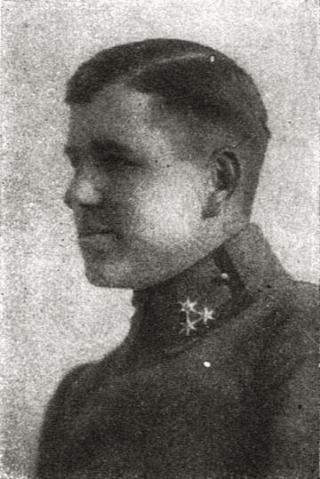 Franz Zimmermann Sublocotenent în rezervă