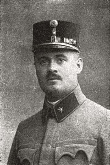 Josef Szebeni Sublocotenent în rezervă