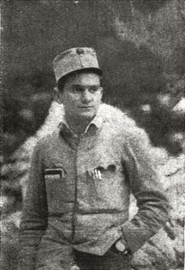Moritz von Meczner Sublocotenent în rezervă